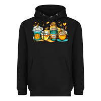 Black honey bee coffee cups Heavyweight Hoodie - OliviaCreatesArt
