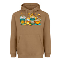 Toasted Coconut honey bee coffee cups Heavyweight Hoodie - OliviaCreatesArt