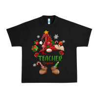 Black the teacher gnome christmas Urban Heavy Tee - MaliasSmallBusiness