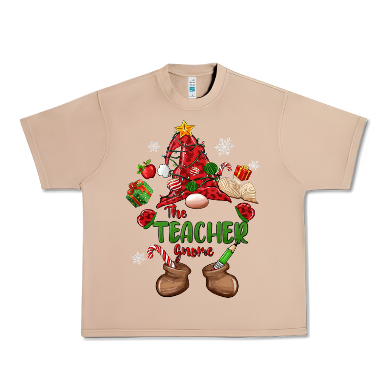 The Teacher Gnome Christmas Urban Heavy Tee by MaliasSmallBusiness | Teevron