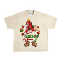 Sandshell the teacher gnome christmas Urban Heavy Tee - MaliasSmallBusiness