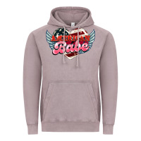 Vintage Zinc American babe Vintage Hoodie - NancyCooperArtShop