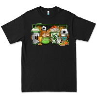 Black soccer coffee Premium Tee - Jasminsmagicworld