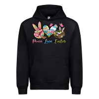 Foreset Green Peace love Easter Urban Hoodie - LillyAllenDesigns