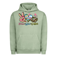 Pigment Oil Green Peace love Easter Urban Hoodie - LillyAllenDesigns