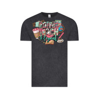 Vintage Black coffee teach repeat teacher Vintage Tee - NancyCooperArtShop