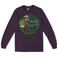 Plum never enough plants Long Sleeve Tee - Artiststas