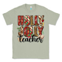 Matcha holly jolly teacher Classic Tee - MaliasSmallBusiness