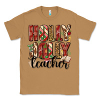 Toasted Coconut holly jolly teacher Classic Tee - MaliasSmallBusiness