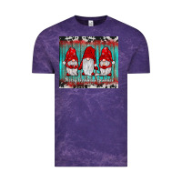 Cloud Purple merry christmas gnomies tumbler Vintage Tee - JahusDesignShop