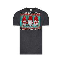 Vintage Black merry christmas gnomies tumbler Vintage Tee - JahusDesignShop