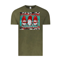 Vintage Olive merry christmas gnomies tumbler Vintage Tee - JahusDesignShop