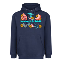 Navy gastroenterologist olivia Heavyweight Hoodie - OliviaCreatesArt
