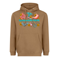 Toasted Coconut gastroenterologist olivia Heavyweight Hoodie - OliviaCreatesArt