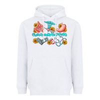 White gastroenterologist olivia Heavyweight Hoodie - OliviaCreatesArt