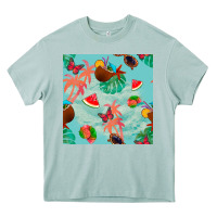 Arona summer vibes seamless pattern Heavy Core Tee - BundleAndBundleShop