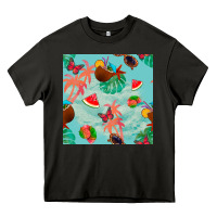 Asphalt summer vibes seamless pattern Heavy Core Tee - BundleAndBundleShop