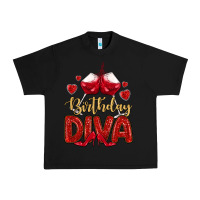 Black birthday diva Urban Heavy Tee - MaliasSmallBusiness