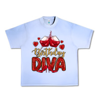 Grape Ice birthday diva Urban Heavy Tee - MaliasSmallBusiness