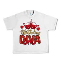 Lunar Rock birthday diva Urban Heavy Tee - MaliasSmallBusiness