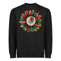 Black mexican sunflower Heavyweight Sweatshirt - Jasminsmagicworld