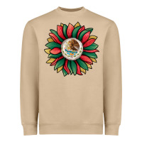 Mushroom mexican sunflower Heavyweight Sweatshirt - Jasminsmagicworld