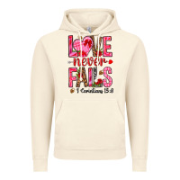 Vintage Artic love never fails i corintians 13 8 Vintage Hoodie - NancyCooperArtShop