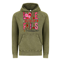 Vintage Olive love never fails i corintians 13 8 Vintage Hoodie - NancyCooperArtShop