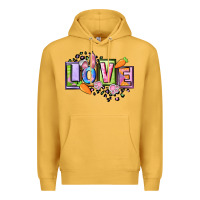 Mustard Easter love Happy Easter Day Premium Hoodie - CowGirlArtShop
