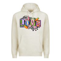 Oatmeal Heather Easter love Happy Easter Day Premium Hoodie - CowGirlArtShop