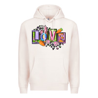 Pale Pink Easter love Happy Easter Day Premium Hoodie - CowGirlArtShop