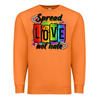 Carrot spread love not hate Premium Sweatshirt - OliviaCreatesArt