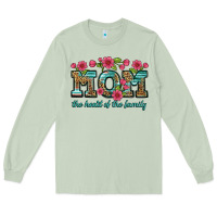 Matcha mom the heart of the family Long Sleeve Tee - Artiststas