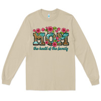Mushroom mom the heart of the family Long Sleeve Tee - Artiststas
