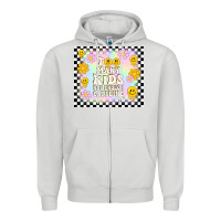 Dove Grey too many kids not enough caffeine Zipper Hoodie - TumblerDesignByShophia