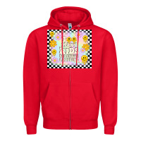 Red too many kids not enough caffeine Zipper Hoodie - TumblerDesignByShophia