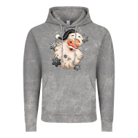 White Christmas Santa Claus Vintage Hoodie | Teevron