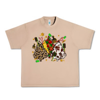 Burro hair stylist with christmas tree Urban Heavy Tee - MaliasSmallBusiness