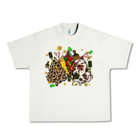 Pistachio hair stylist with christmas tree Urban Heavy Tee - MaliasSmallBusiness