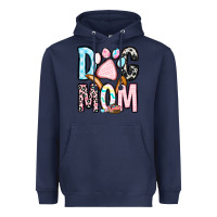 Navy Easter dog mom Heavyweight Hoodie - OliviaCreatesArt