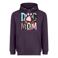 Plum Easter dog mom Heavyweight Hoodie - OliviaCreatesArt