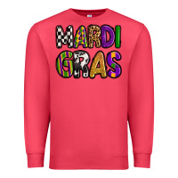 Cardinal mardi gras copy Premium Sweatshirt - OliviaCreatesArt