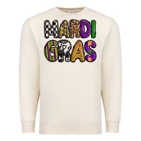 Sandshell mardi gras copy Premium Sweatshirt - OliviaCreatesArt