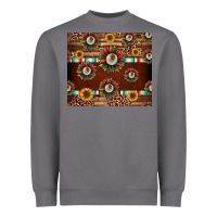 Storm seamless mexican sunflower tumbler design Heavyweight Sweatshirt - Jasminsmagicworld