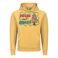 Merry And Bright Christmas Tree Vintage Hoodie | Teevron