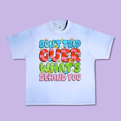 Don't Trip Over What's Behind You Urban Heavy Tee Designed By Jahusdesignshop