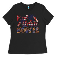 Black red white boujee Ladies Tee - Artiststas