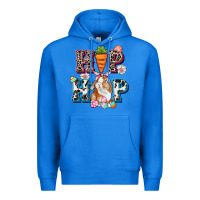 True Royal Western hip hop bunny Easter Day Premium Hoodie - CowGirlArtShop