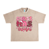 French Oak christmas vibes pink Urban Heavy Tee - MaliasSmallBusiness