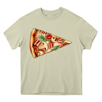 Mossy pizza slice Heavy Core Tee - AdoDesignShop